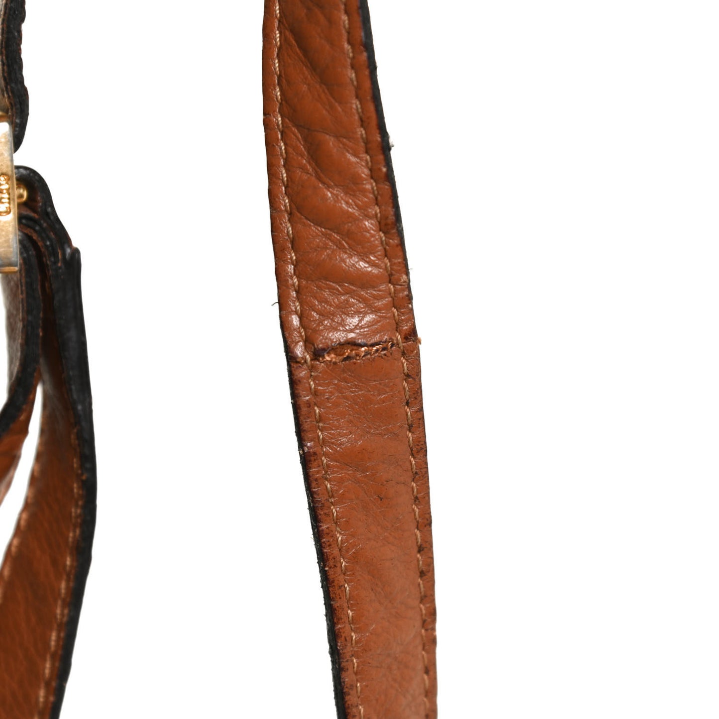 Calfskin Mini Marcie Round Crossbody Bag Tan