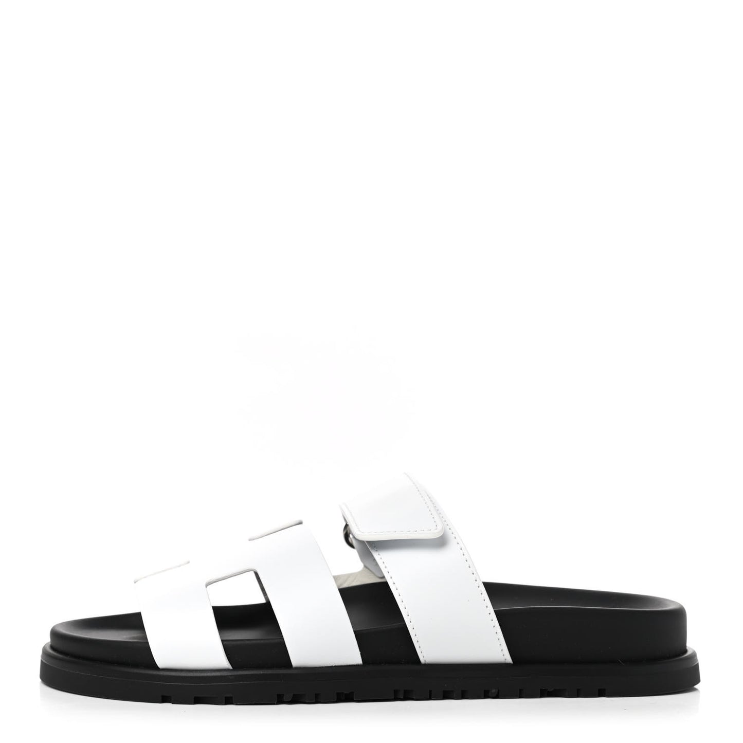 Calfskin Womens Chypre Sandals 36 White