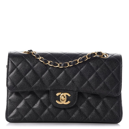 Chanel Caviar Quilted Small Double Flap Black 1 of 9