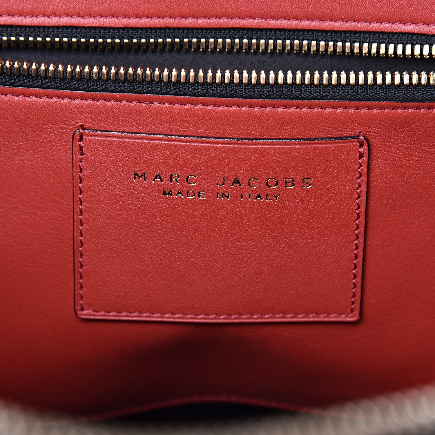 Marc Jacobs Textured Calfskin Medium Incognito Satchel Lobster 6 of 10