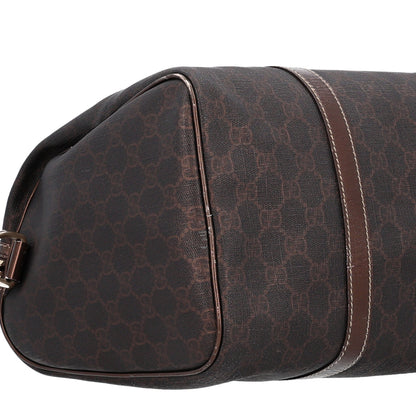 Gucci GG Supreme Monogram Medium Joy Boston Dark Brown Bronze 11 of 12