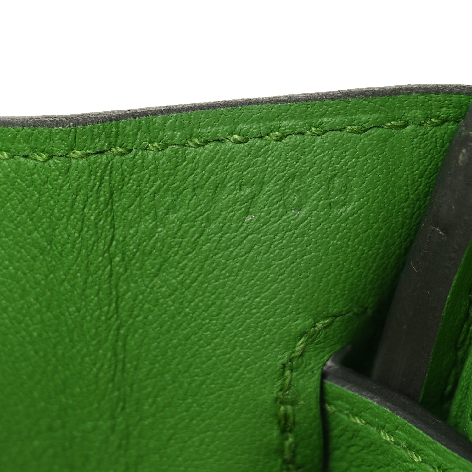 Hermes Swift Birkin 25 Vert Yucca 7 of 13