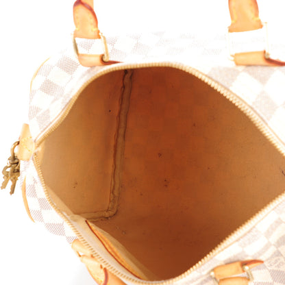 Louis Vuitton Damier Azur Speedy 30 6 of 9