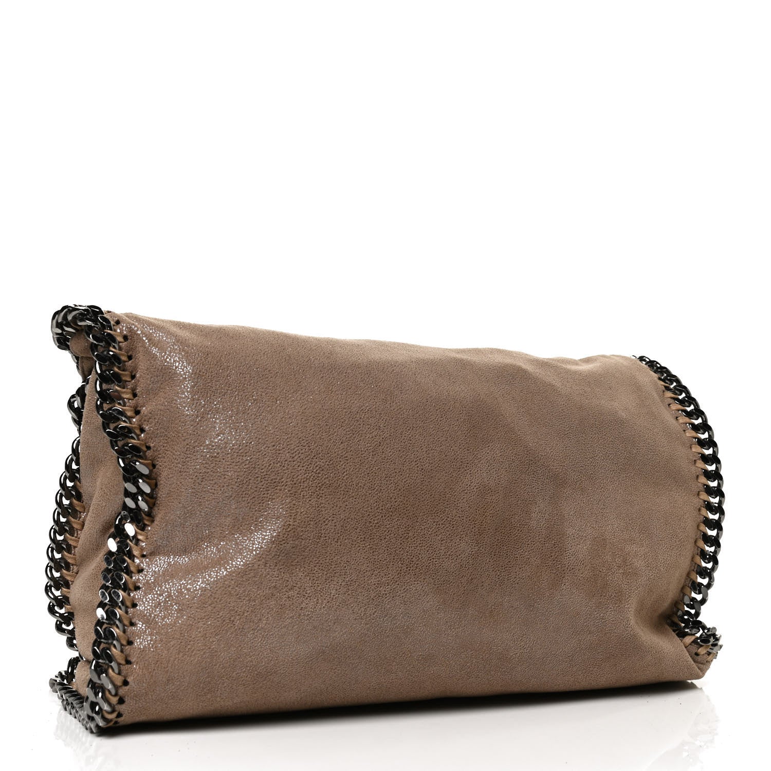 Stella McCartney Shaggy Deer Falabella Fold Over Tote Brown 2 of 13