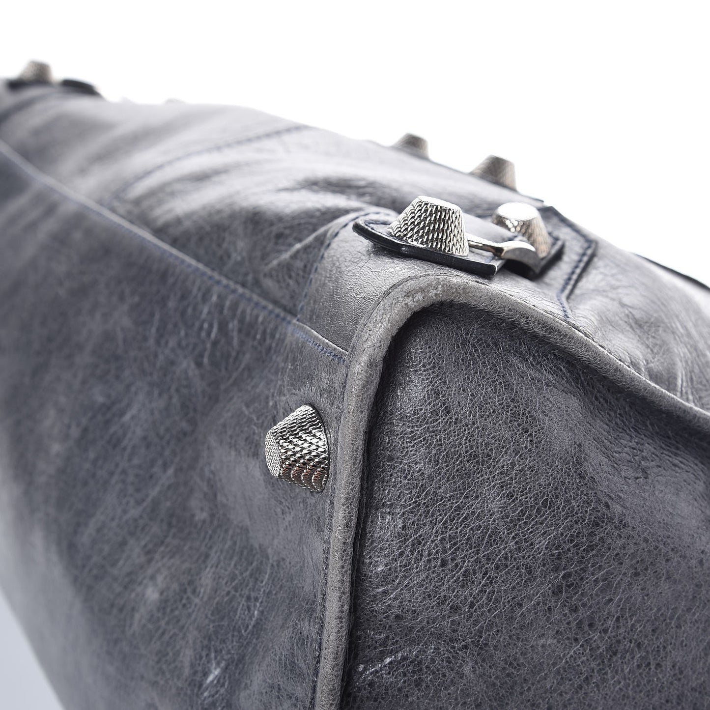 Agneau Giant 21 Silver Hardware Work Anthracite