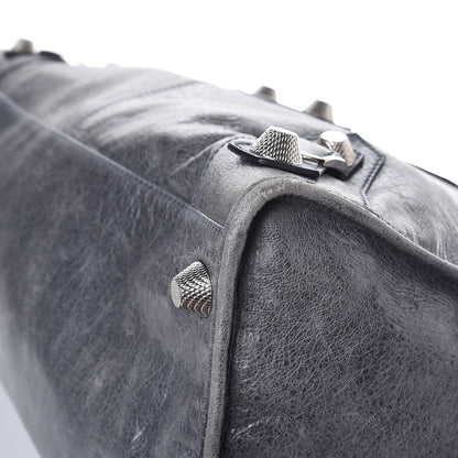 Balenciaga Agneau Giant 21 Silver Hardware Work Anthracite 9 of 12