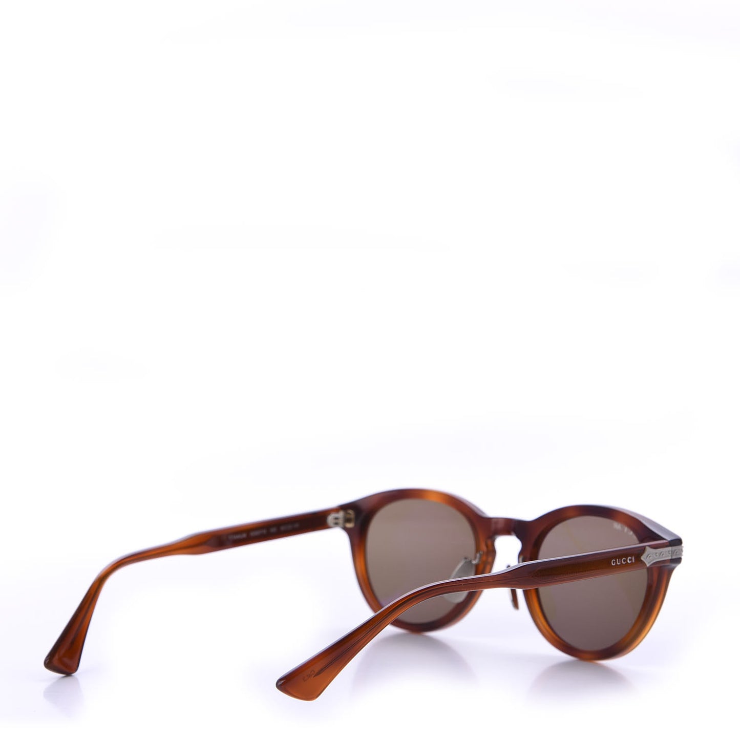 Acetate Round Metal Sunglasses GG0071S Havana