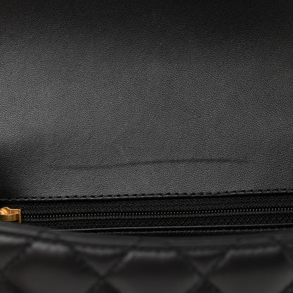 Chanel Lambskin Enamel Quilted Mini Flap Black 11 of 13
