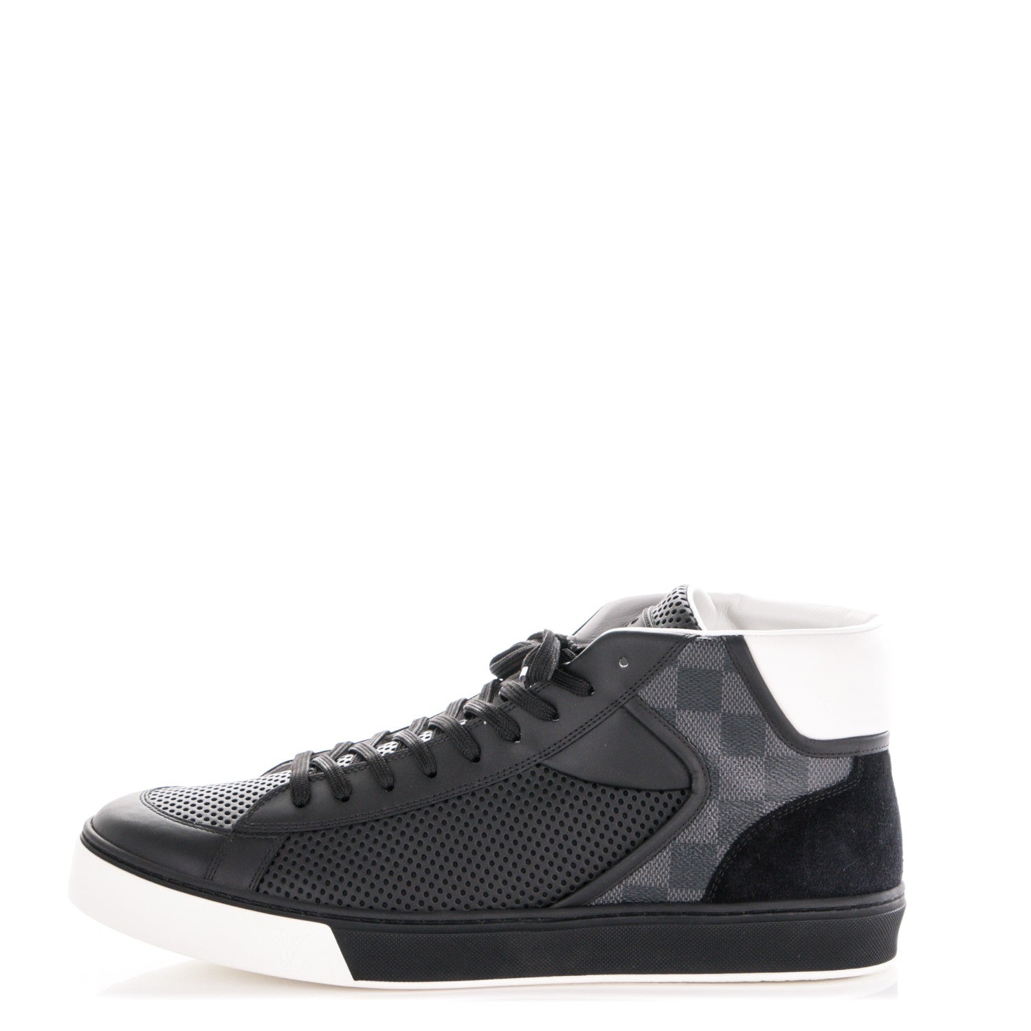 Louis Vuitton Damier Graphite Player Sneaker Boots 10 1 of 8