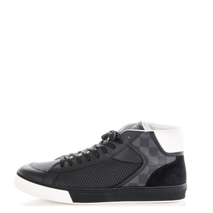 Louis Vuitton Damier Graphite Player Sneaker Boots 10 1 of 8