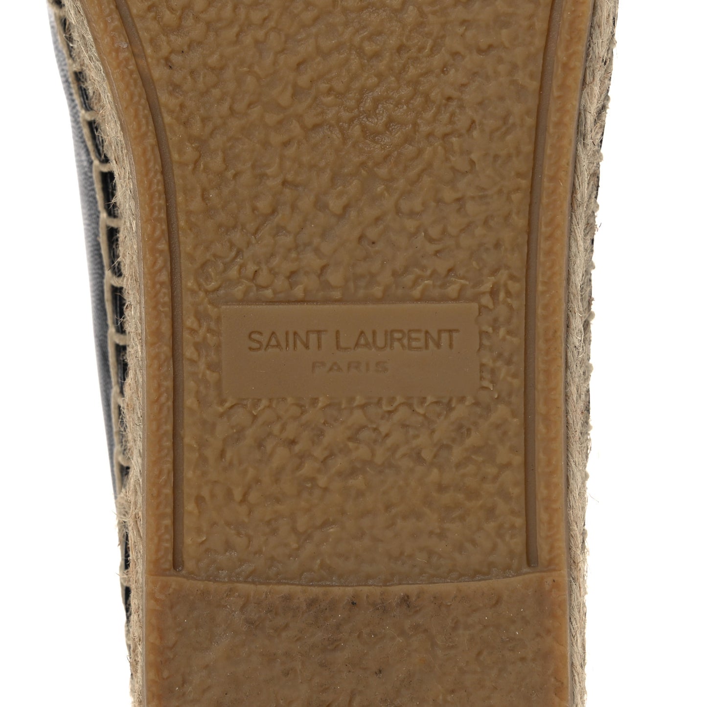 Lambskin Monogram Espadrilles 37.5 Black