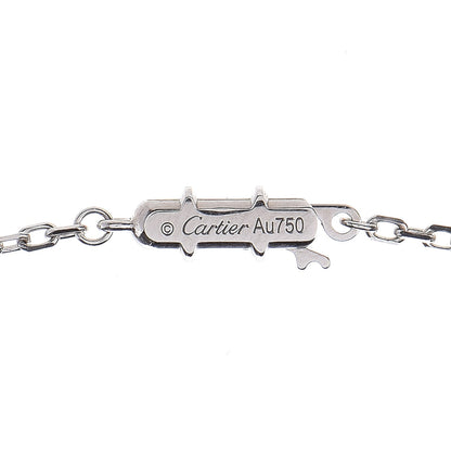 Cartier 18K White Gold Diamond Large Hearts and Symbols Pendant Necklace 5 of 8