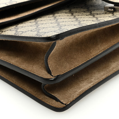 Gucci GG Supreme Monogram Suede Small Dionysus Shoulder Bag Taupe 8 of 9