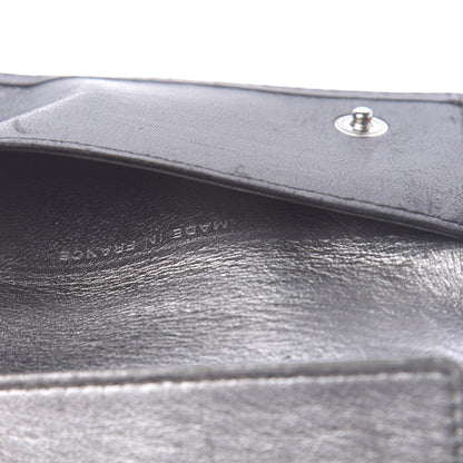 Chanel Lambskin Vertical Quilted 6 Key Holder Black 9 of 13