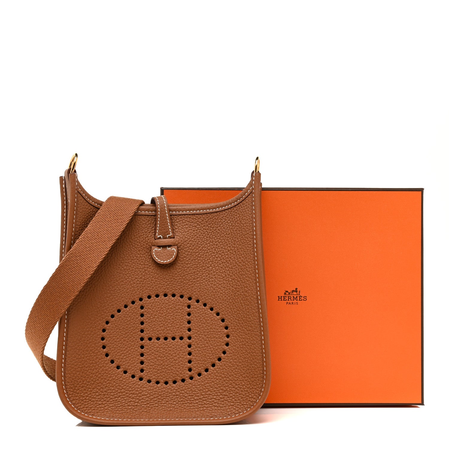 Hermes Taurillon Maurice Evelyne TPM Gold 10 of 10