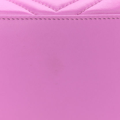 Gucci Calfskin Matelasse Small GG Marmont Tote Candy Mousse 10 of 11