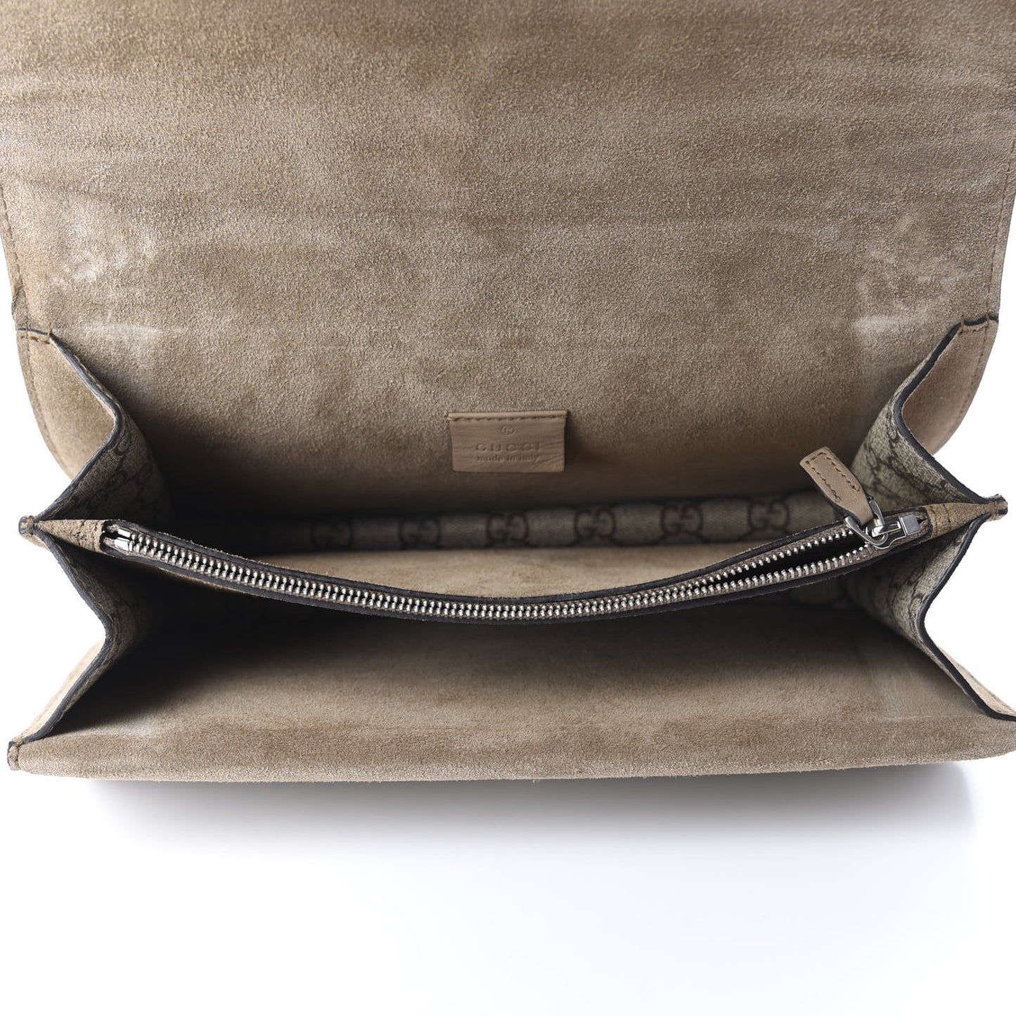 GG Supreme Monogram Small Dionysus Shoulder Bag Taupe