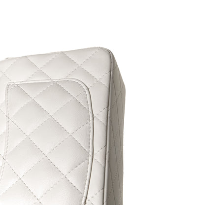 Chanel Lambskin Quilted Mini Rectangular Flap White 11 of 14