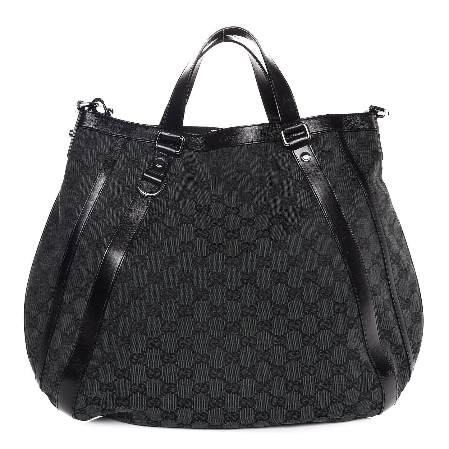 Monogram Medium Abbey Convertible Tote Dark Green