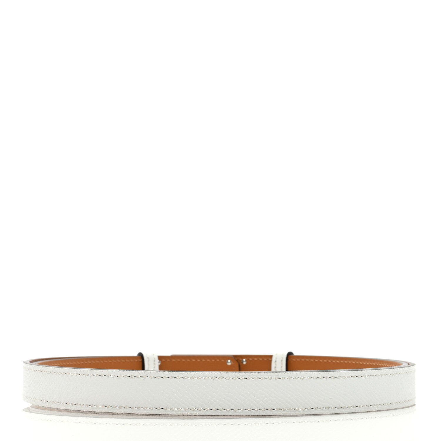 Hermes Epsom Kelly Belt White 2 of 3