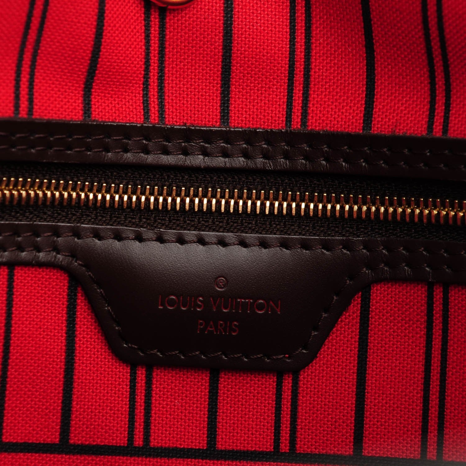 Louis Vuitton Damier Ebene Neverfull MM 7 of 8