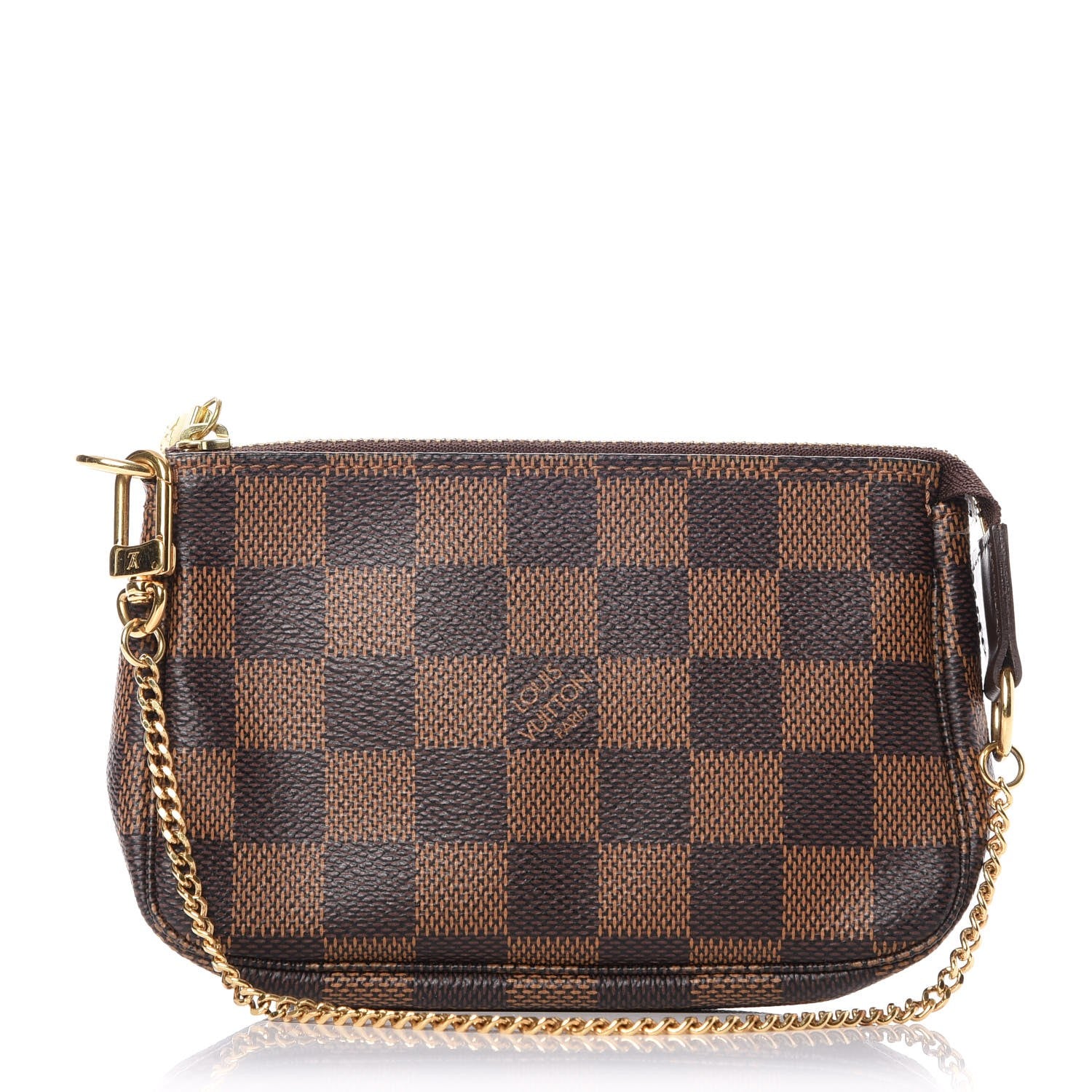 Louis Vuitton Damier Ebene Mini Pochette Accessories 1 of 7