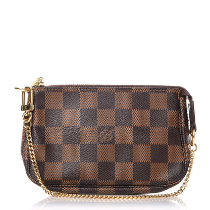 Louis Vuitton Damier Ebene Mini Pochette Accessories 1 of 7