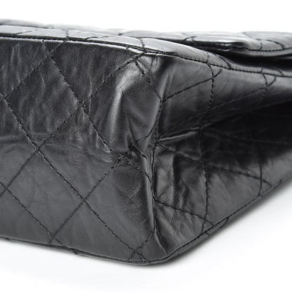 Chanel Aged Calfskin Quilted 2.55 Reissue 226 Flap Black 11 of 11