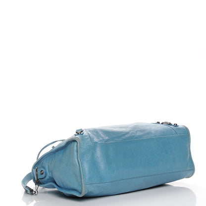 Balenciaga Agneau Classic Hardware City Bleu Indigo 5 of 15
