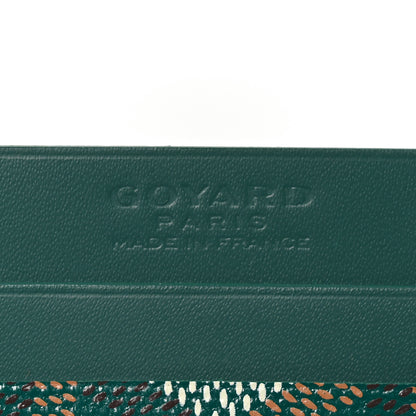 Goyard Goyardine Saint Sulpice Card Holder Green 6 of 7