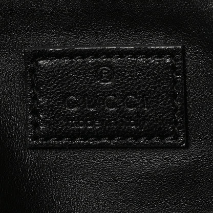 Gucci Calfskin Large Jackie 1961 Shoulder Bag Black White 6 of 10