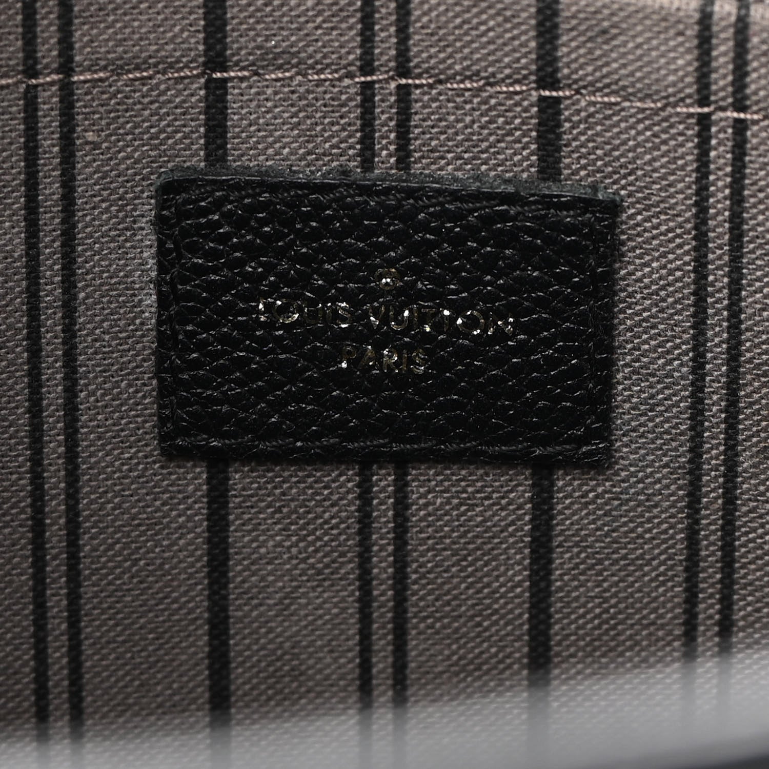 Louis Vuitton Empreinte Montaigne MM Black 6 of 12