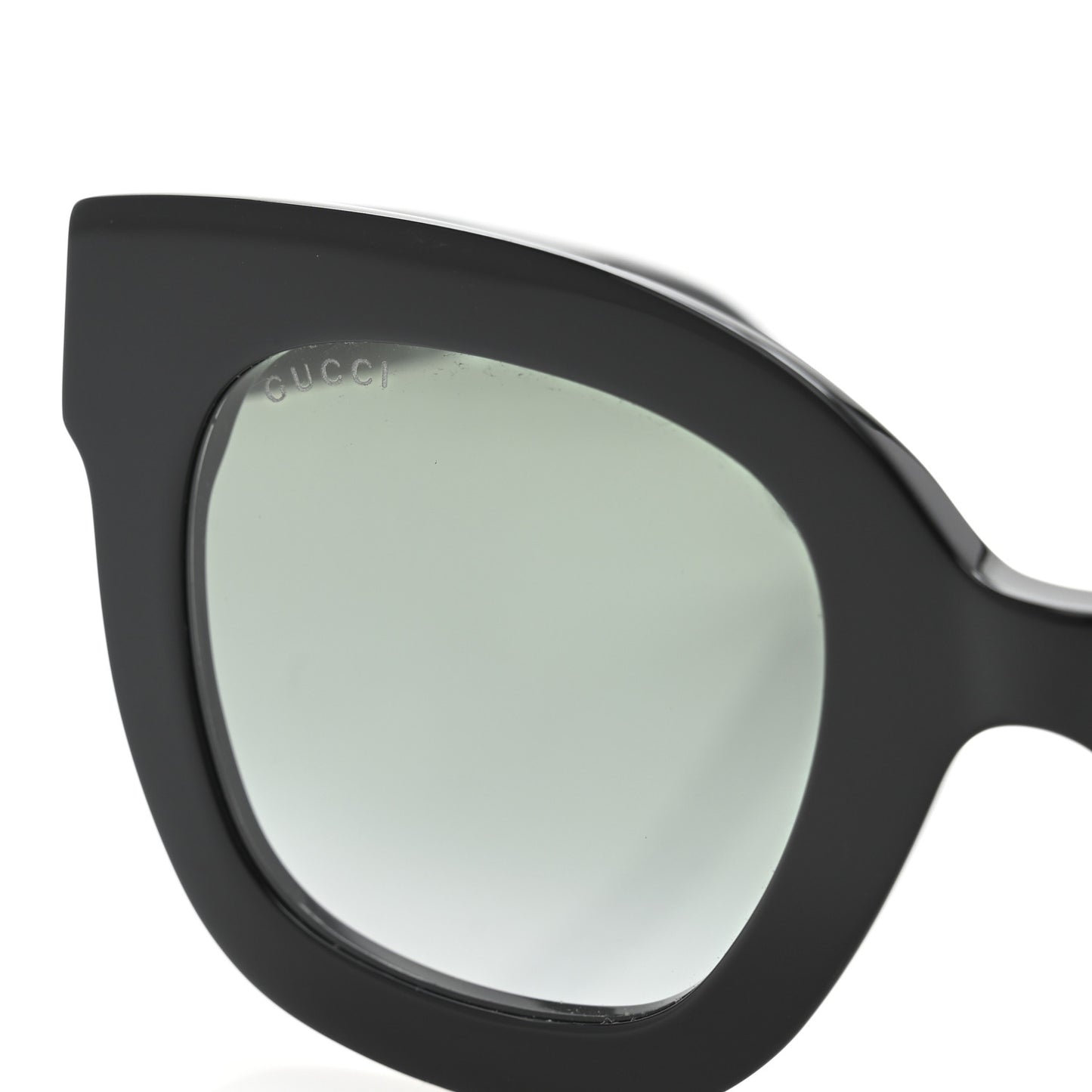 Round Frame Star Sunglasses GG0208S Black