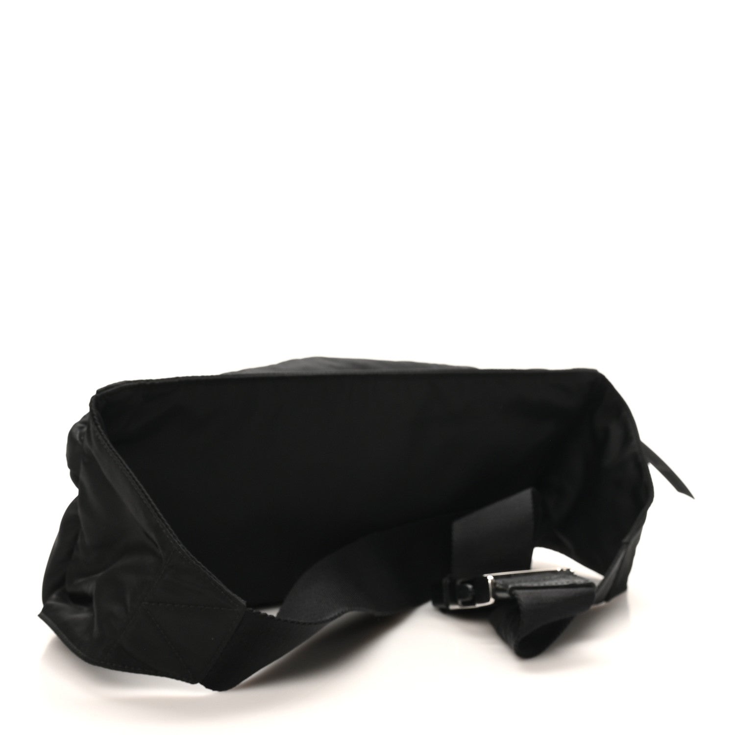 Prada Tessuto Nylon Belt Bag Black 3 of 9