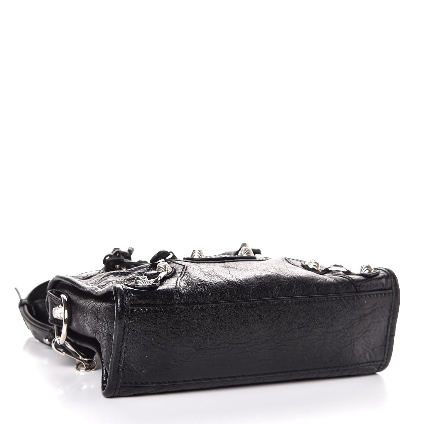 Agneau Giant 12 Silver Hardware Mini City Black