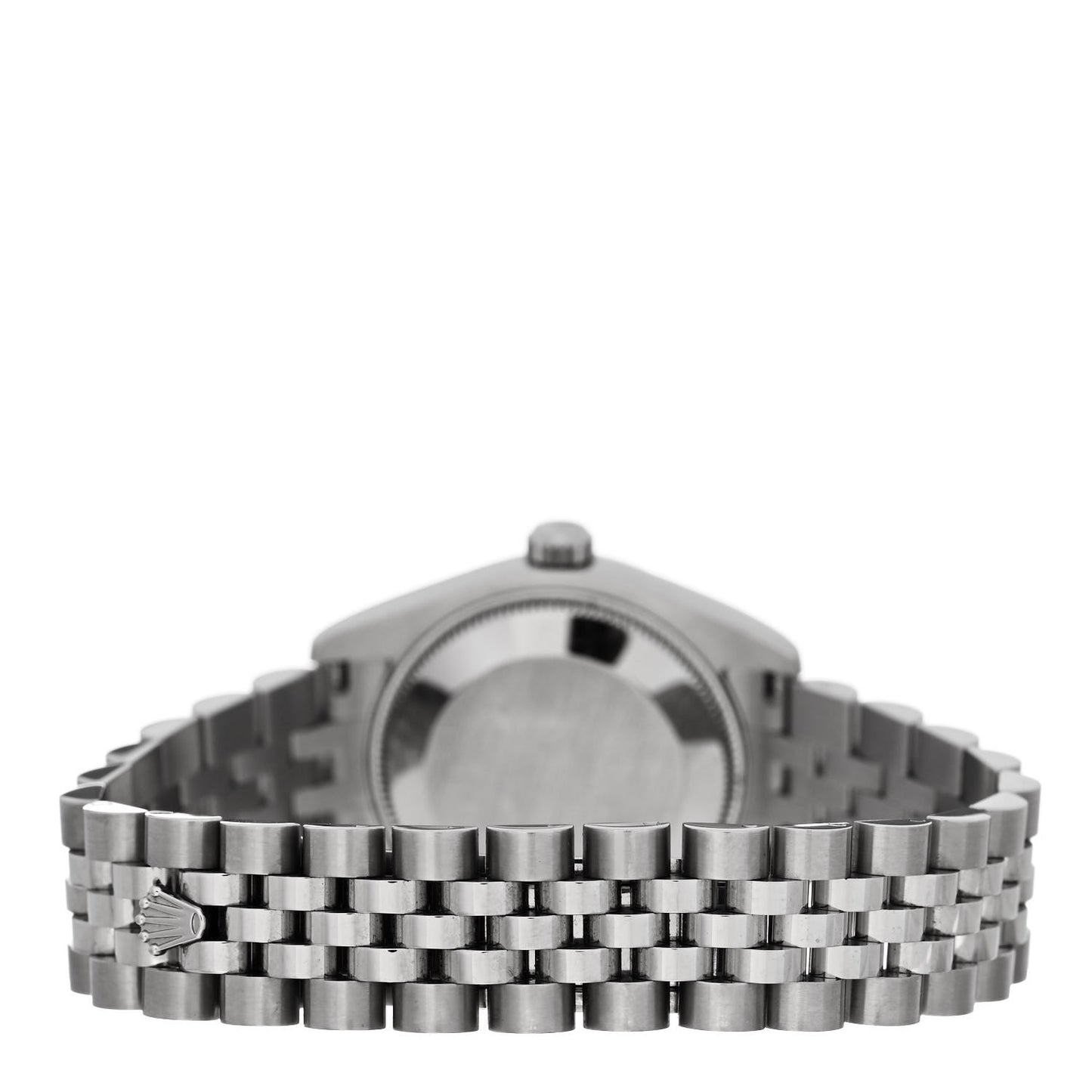Stainless Steel 18K White Gold Black Mother of Pearl 31mm Oyster Perpetual Datejust Watch 178274