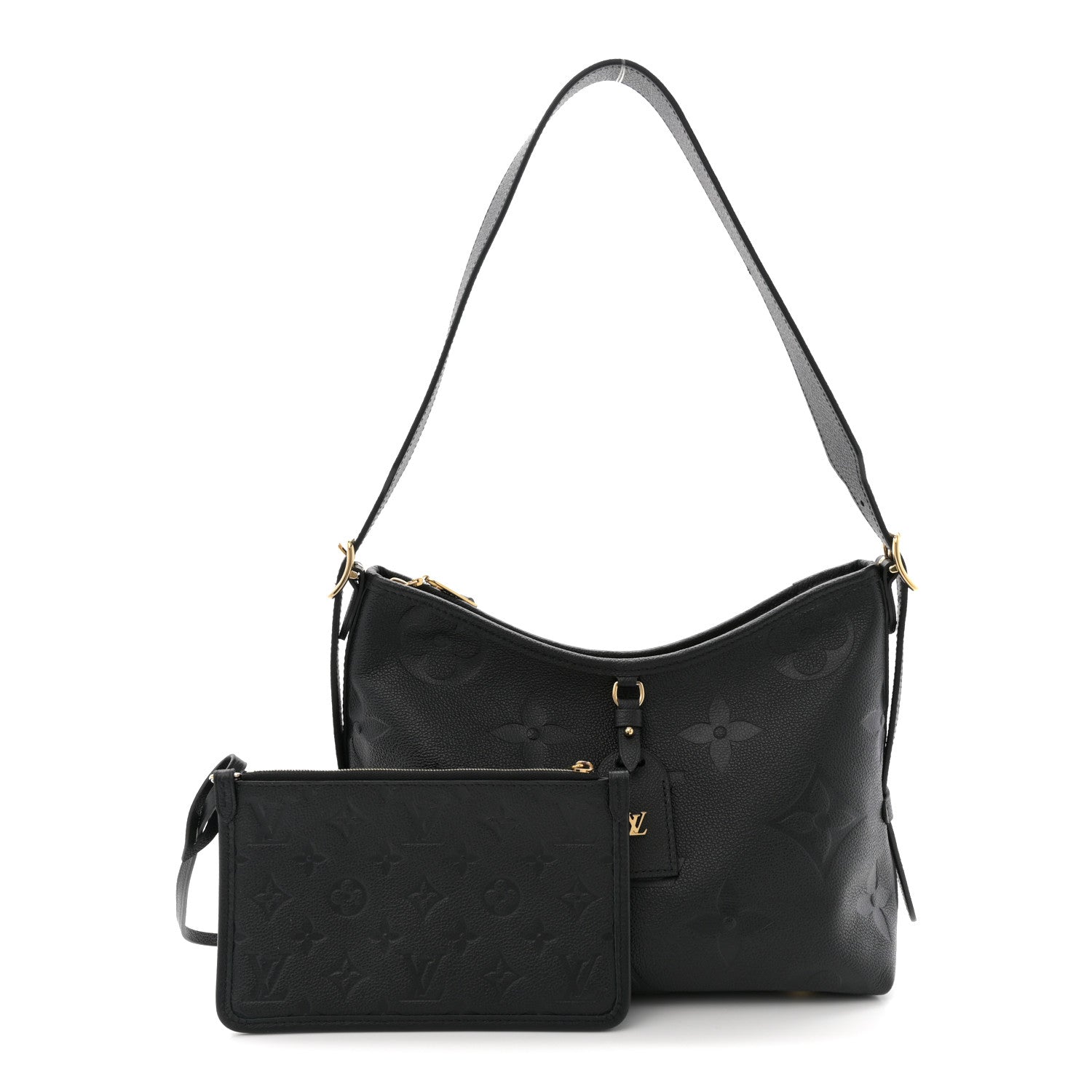 Louis Vuitton Empreinte Carryall PM Black 3 of 11