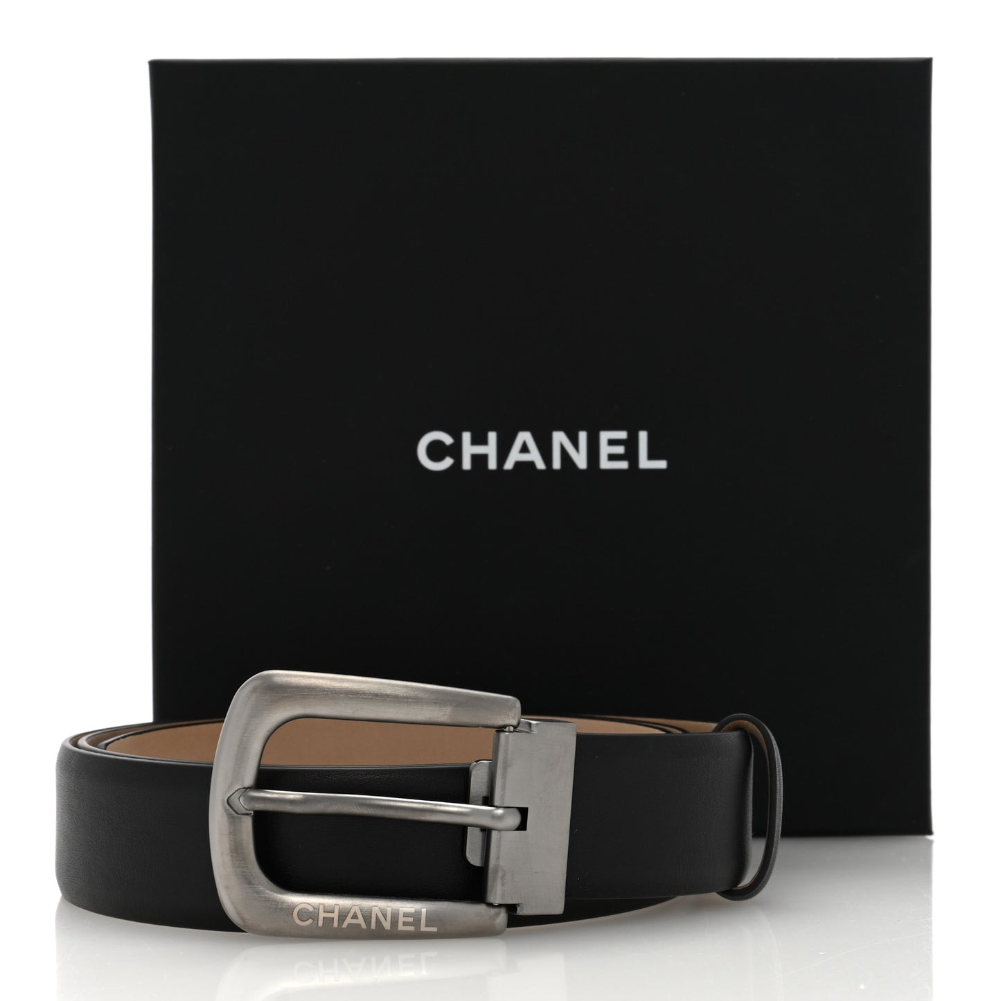 Calfskin Belt 95 38 Black