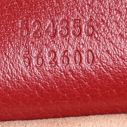Gucci GG Supreme Monogram Medium Queen Margaret Shoulder Bag Red 7 of 7