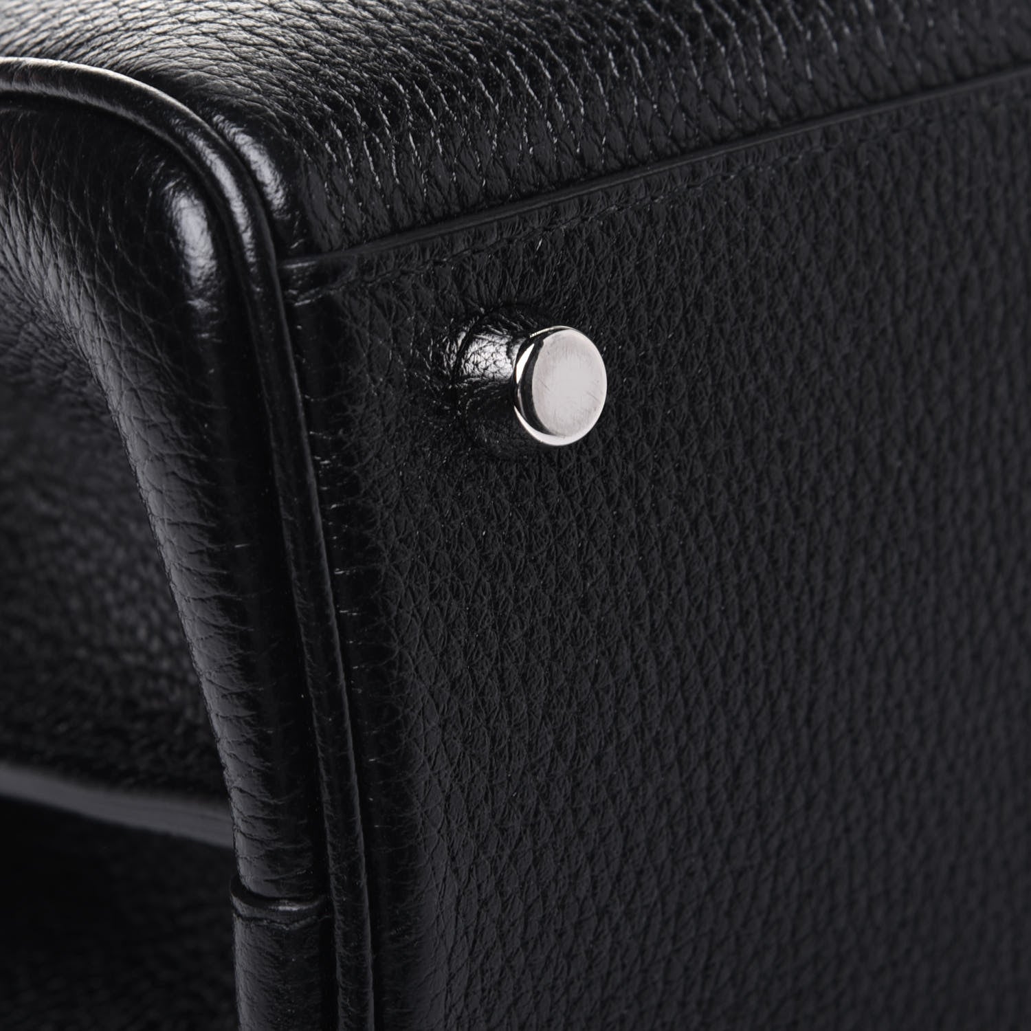 Gucci Grainy Calfskin Small Zumi Top Handle Bag Black 15 of 16