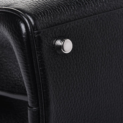 Gucci Grainy Calfskin Small Zumi Top Handle Bag Black 15 of 16