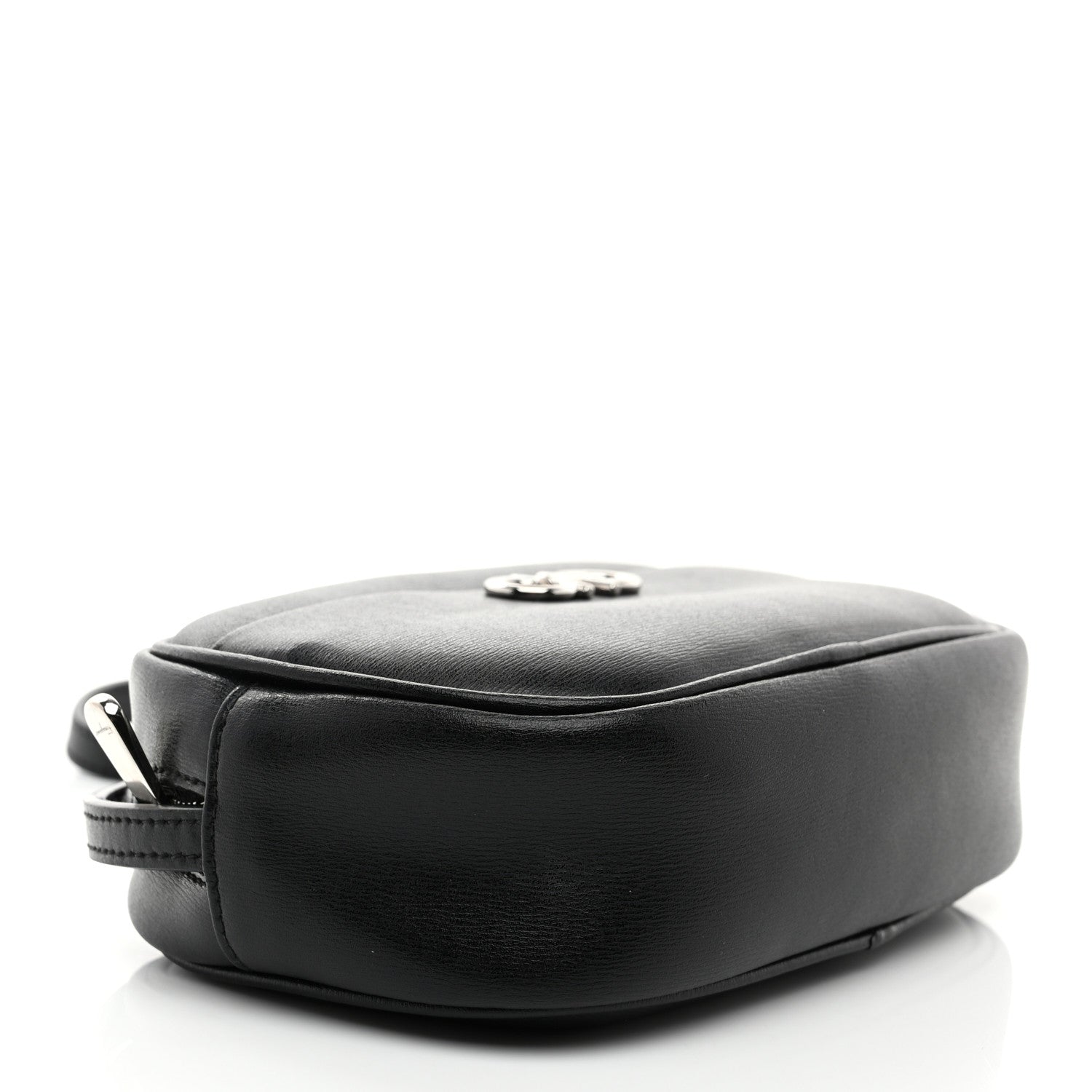 Salvatore Ferragamo Calfskin Gancini Camera Crossbody Bag Black 4 of 9