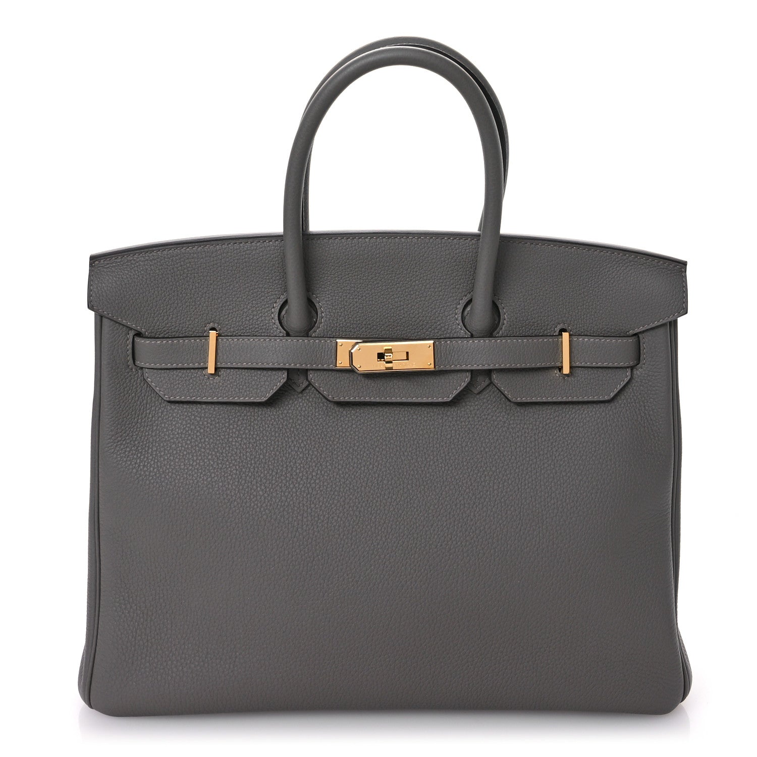 Hermes Togo Birkin 35 Gris Meyer 1 of 11