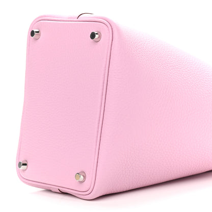 Hermes Taurillon Clemence Picotin Lock 18 PM Mauve Sylvestre 9 of 9
