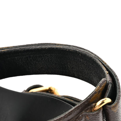 Louis Vuitton Monogram Bom Dia Mule Sandals 38 Black 12 of 14