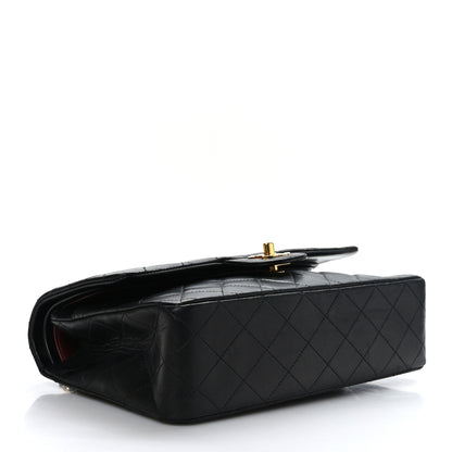 Chanel Lambskin Quilted Medium Double Flap Black 4 of 9
