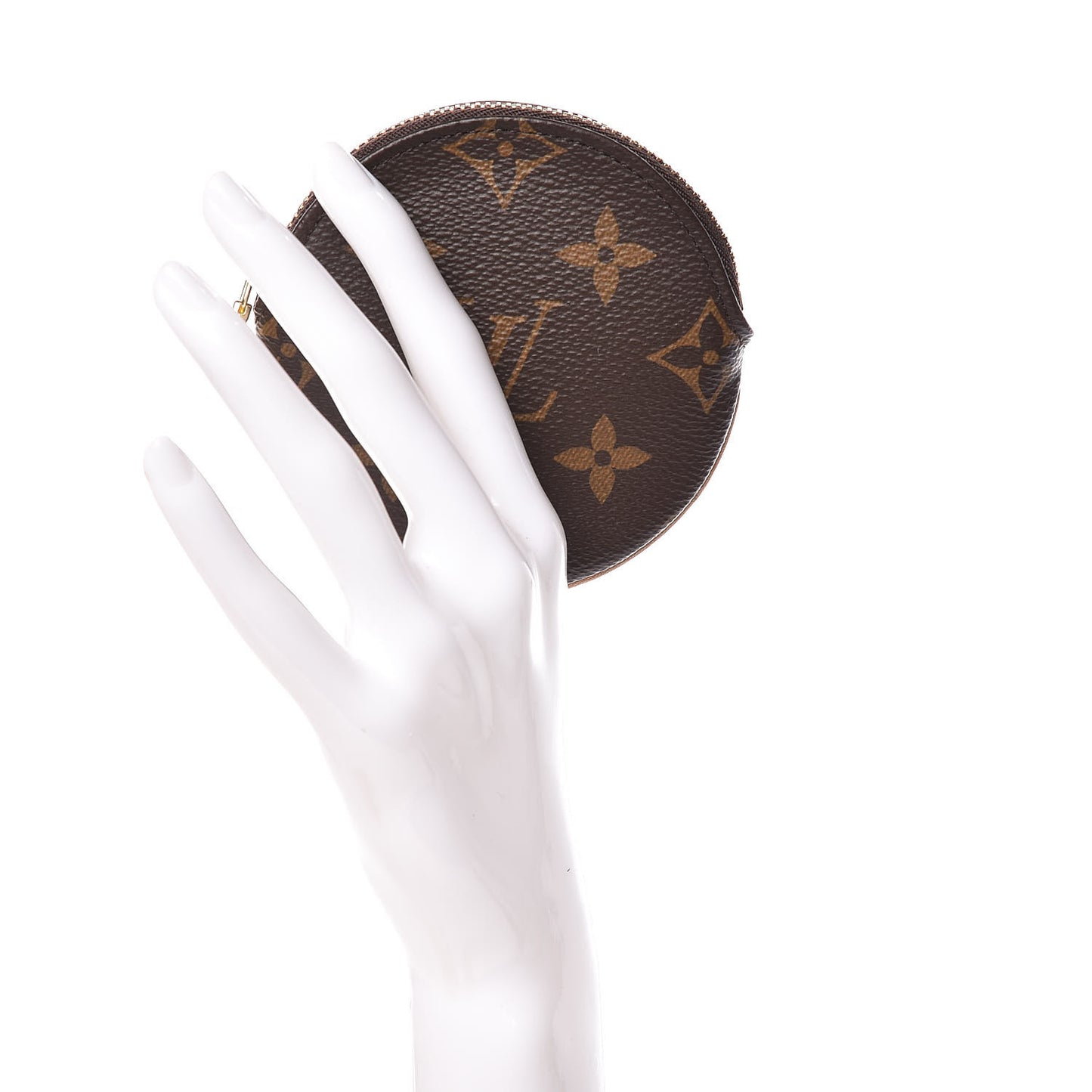 Monogram Round Coin Purse