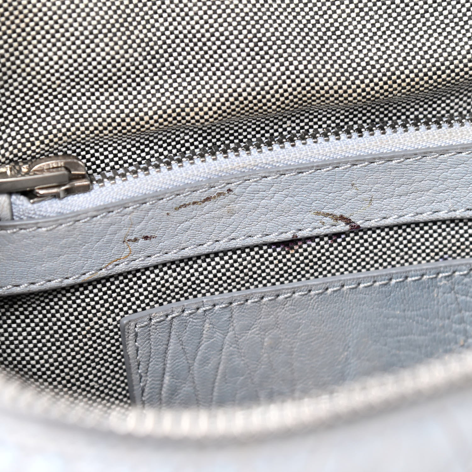Alexander Wang Pebbled Lambskin Mini Rockie Carbon Rodhium Hardware 7 of 17