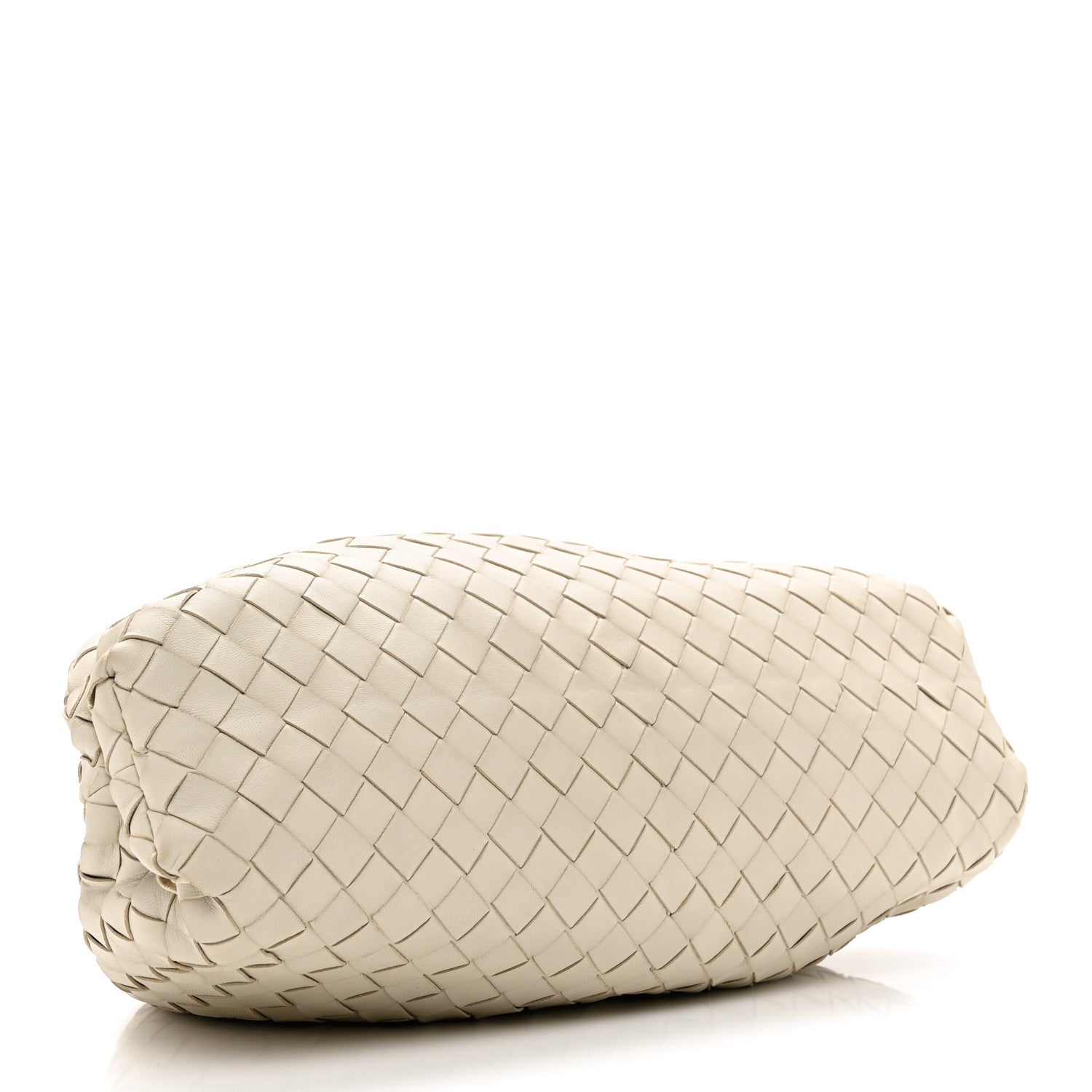 Bottega Veneta Nappa Maxi Intrecciato The Pouch Oversized Clutch Plaster 4 of 12