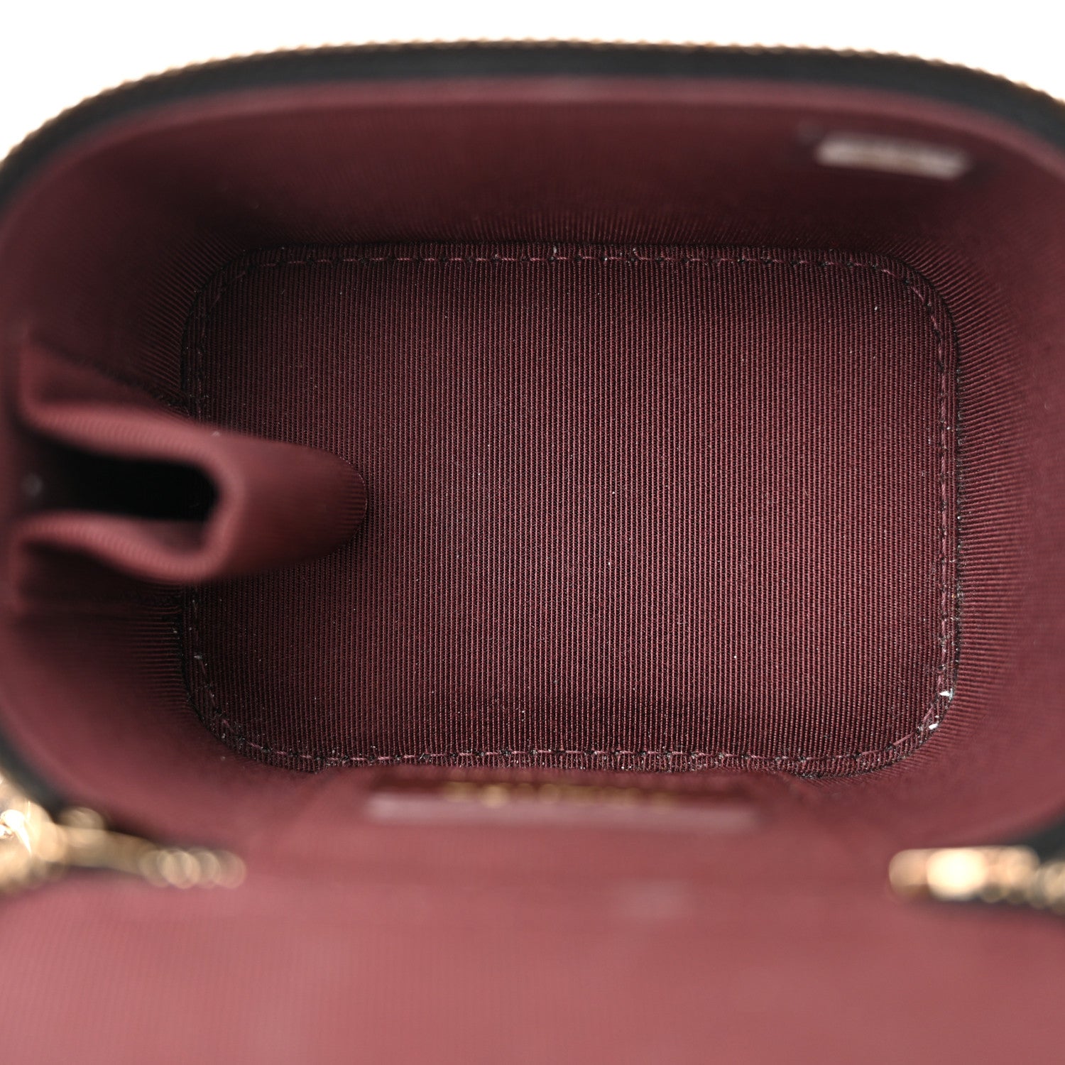 Chanel Caviar Quilted Mini Vanity Case With Chain Black 5 of 11